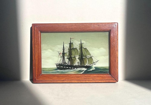 Vintage reverse glass - reverse,