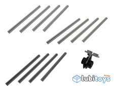 Lego® TRAIN Tracks Railway 9V RC Track Rail Straight 3228a