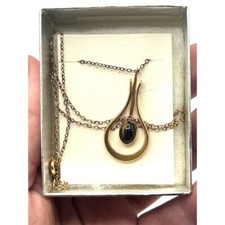 Vintage Avon Tiger Eye Pendant