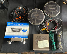 1980s Pioneer Kex-23 & Gm4 Stereo Amp & 2 TS 168 3way Speakers
