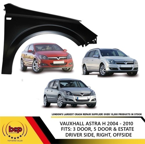 Vauxhall astra front wing - h,
