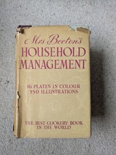 RARE Mrs Beeton's Book of Household Management Hardback - New Edition  1923