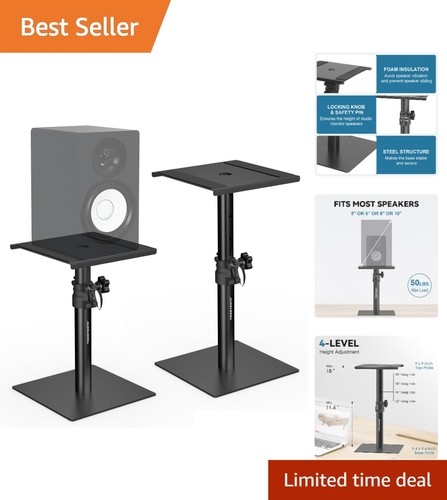 Alloy steel speaker - stands,