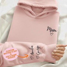 Custom Printed Mum Hoodie with