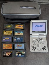 Gameboy Advance SP  with Charger and Carry Case Assorted Games