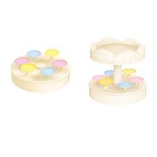 Rotating serving tray