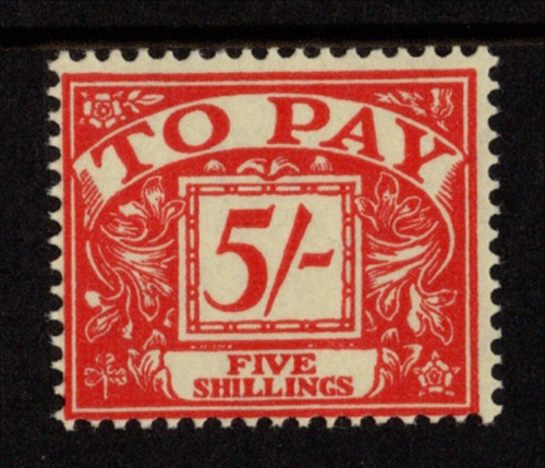 Great britain 1959 qe2 - britain, 5/-