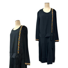 Vintage 1920s Crepe