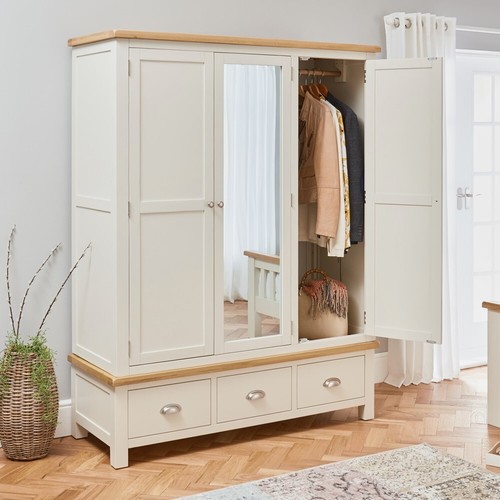 Door wardrobe with mirror - 3,