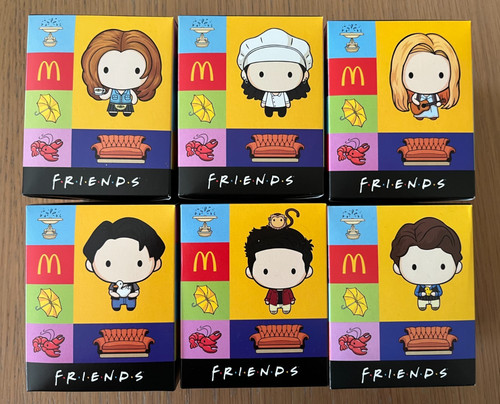 Mcdonalds friends figures - figures, full