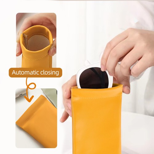 Magnetic glasses case with - 2x,