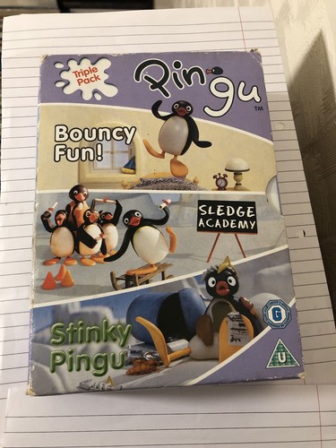 Pingu dvd boxset triple - pingu,