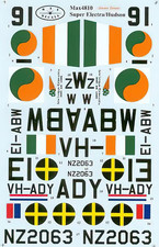 Max Decals 4810  1/48 scale  Lockheed Model 14 Hudson/Super Electra