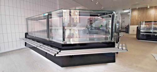 Serve over counter corner - counter, unit