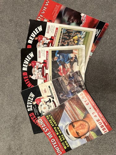 Manchester united programme - united,