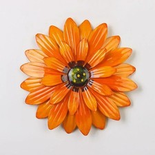 Colorful metal daisy flower - colorful,