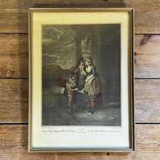 Vintage Print Cries Of London Framed