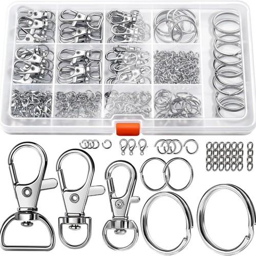 265pcs metal keychain clip - 265pcs,