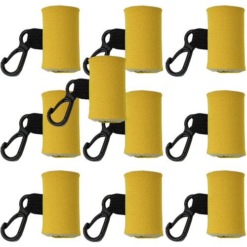 Yellow clip sleeve - yellow, clip-on