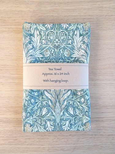 William morris tea towel - william,