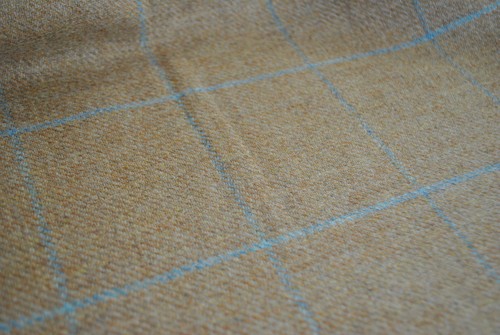 Tweed material the metre - material,