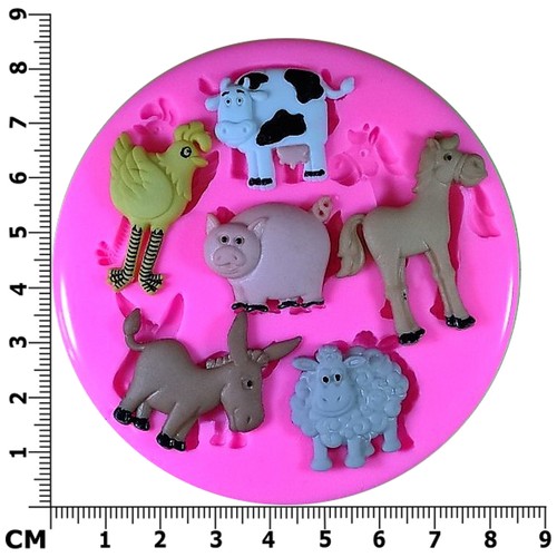 Farmyard animals pig - animals, sheep