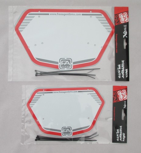 Bmx number plate freeagent - plate,