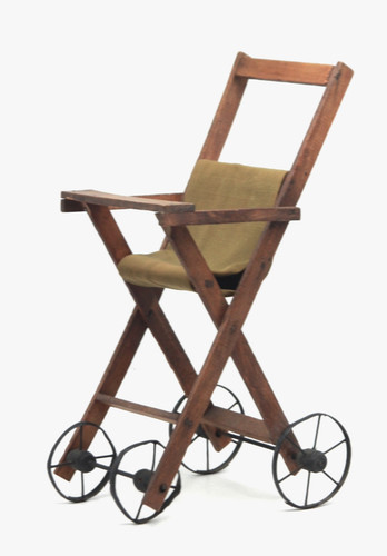 Antique dolls chair - dolls, pram