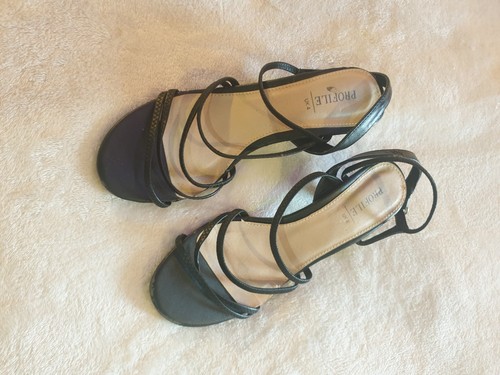 Black strappy sandals great - sandals,