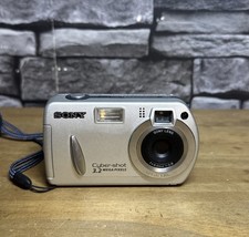 Sony Digital Camera Cybershot DSC-P32 3.2MP Silver Tested