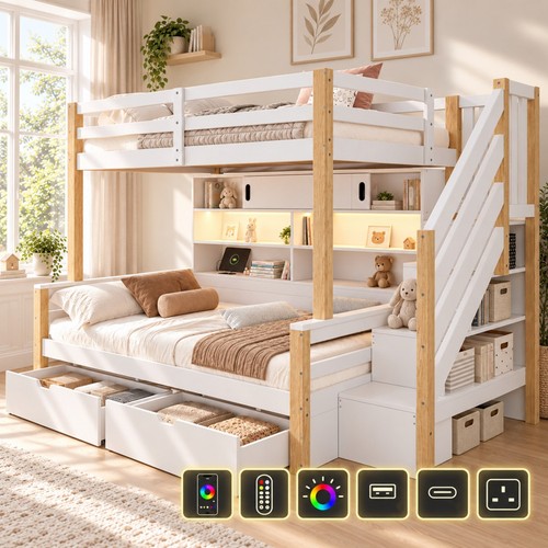 3ft kids single bunk beds - 3ft, with