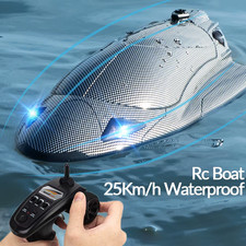 12+ Rc Boat High Speed Racing Ship 25Km/H Waterproof Rechargeable Model Electric