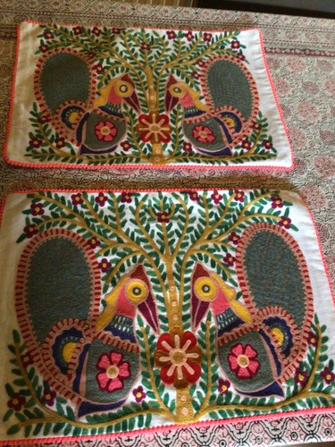 Paoletti suzani crewelwork - x,
