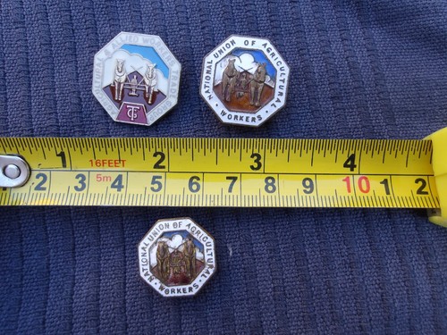 Vintage enamel pin badges - 3,