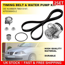 2SET Timing Belt Water Pump