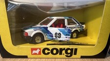 CORGI 423 FORD ESCORT BROOKLYN RACING CAR Close To Old Shop Stock