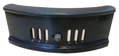 Cast iron fire front - cast, 16"
