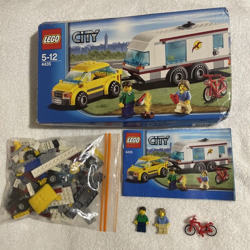 Lego city car and caravan - city, 4435