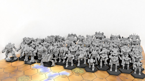 Battletech miniatures build - battletech,