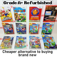 GRADE A Nintendo Wii Games - Mario Kart/Bros/Galaxy/Sports Resort/Party/Pokemon