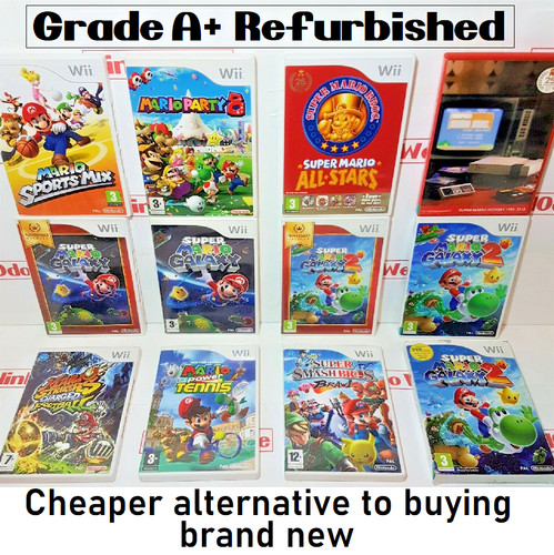Grade nintendo wii games - a,