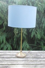 10¼" Sky Blue Coloured Acrylic Drum Lampshade UK Fitting