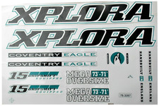 Cycle Bike Decals Transfer