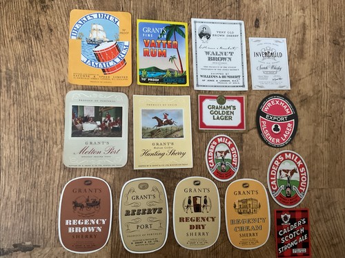 Joblot beer alcohol bottle - &,