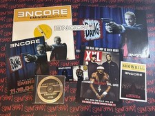 Eminem Encore Bang Promo Lot Vinyl CD Poster Sticker print Ad