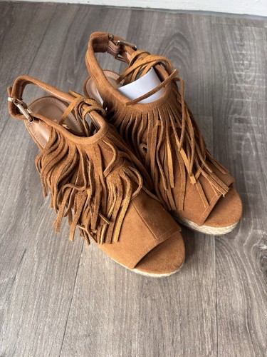 Miss peyton tan fringe - miss,