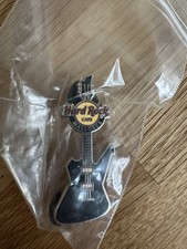 Hard Rock Cafe Mallorca Black Paul Stanley Iceman Guitar Pin
