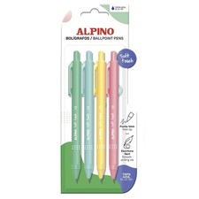 Set of 4 Soft Touch Pastel