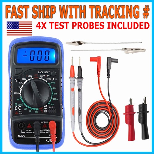 Digital multimeter dc - multimeter, ac