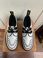 Dr Martens Sidney Creeper White  - UK 8/EU42- **RARE**